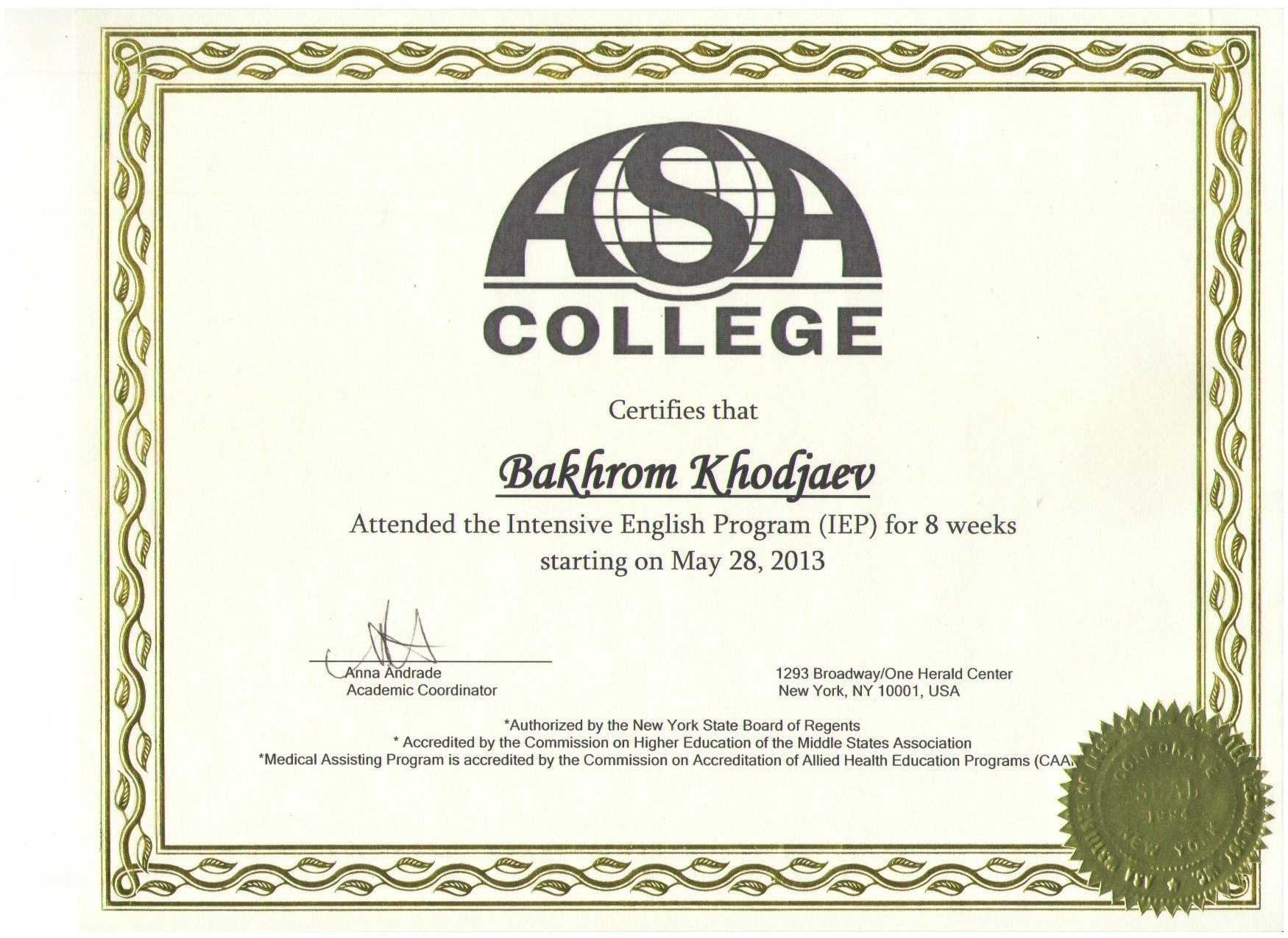 ASA College